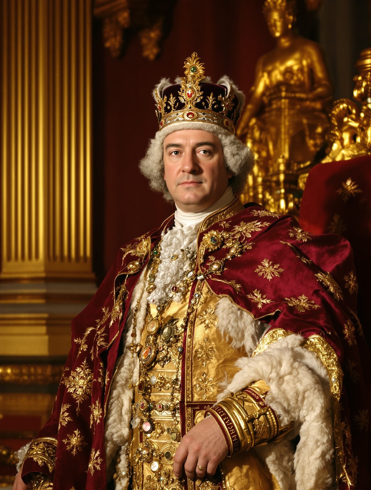 King George I's German accent was so thick he spoke English like a tourist
