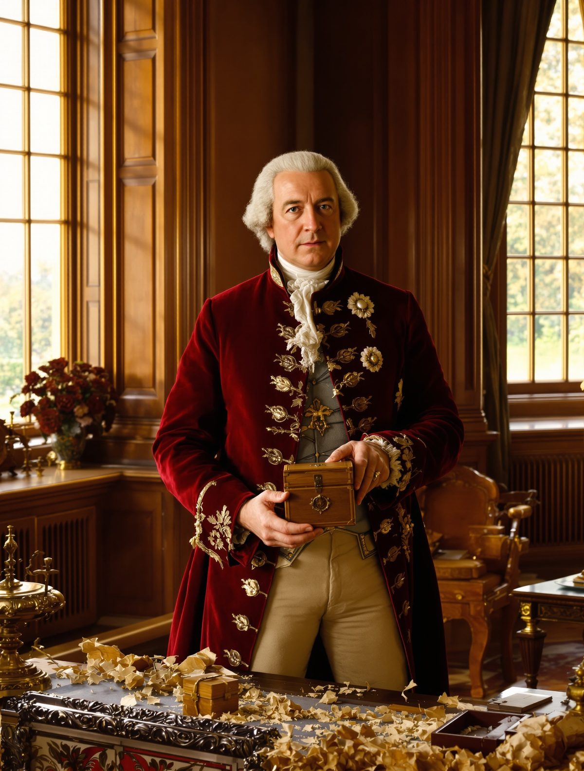 King George III's secret carpentry workshop horrified his courtiers