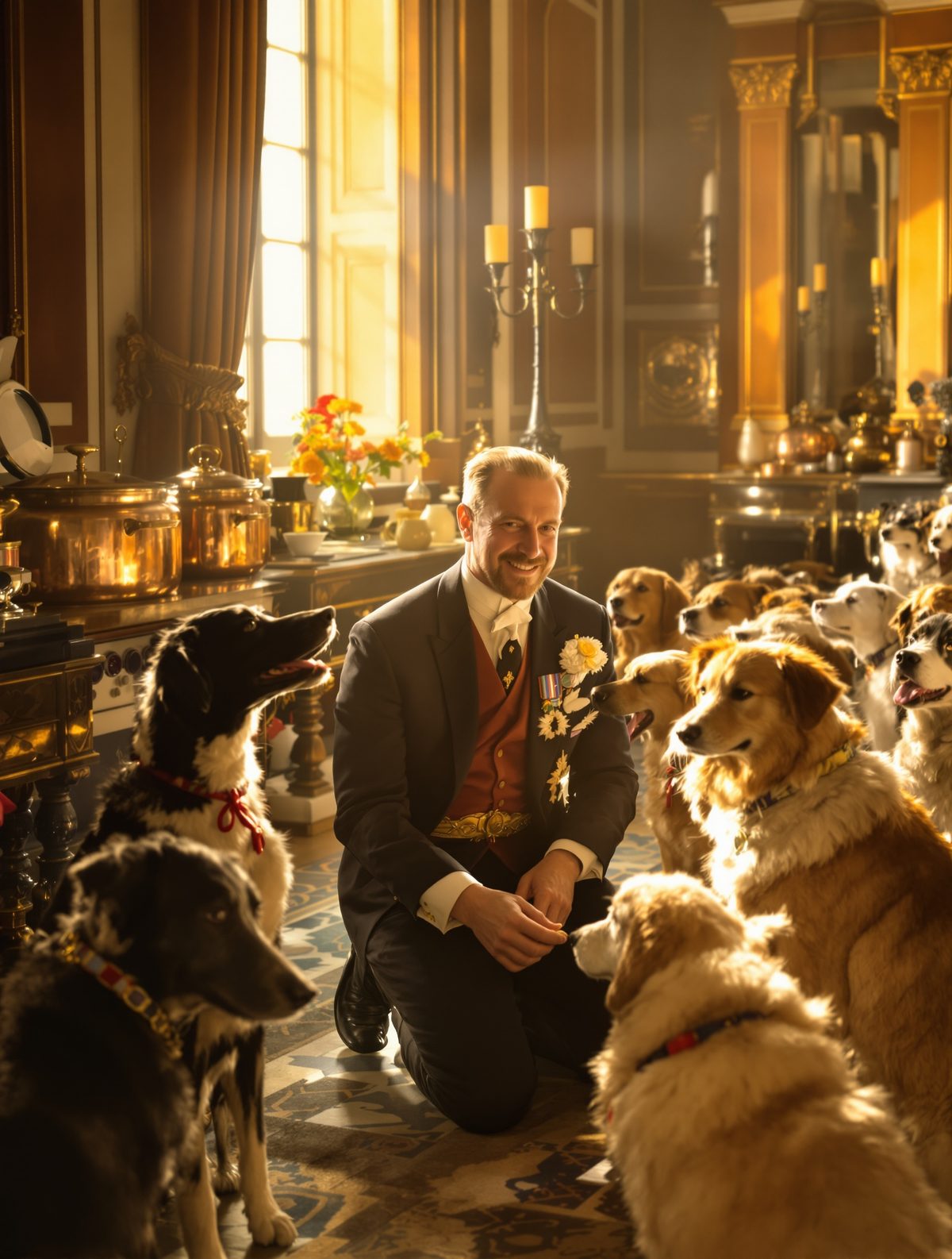 King George V's secret daily ritual that melted servants' hearts