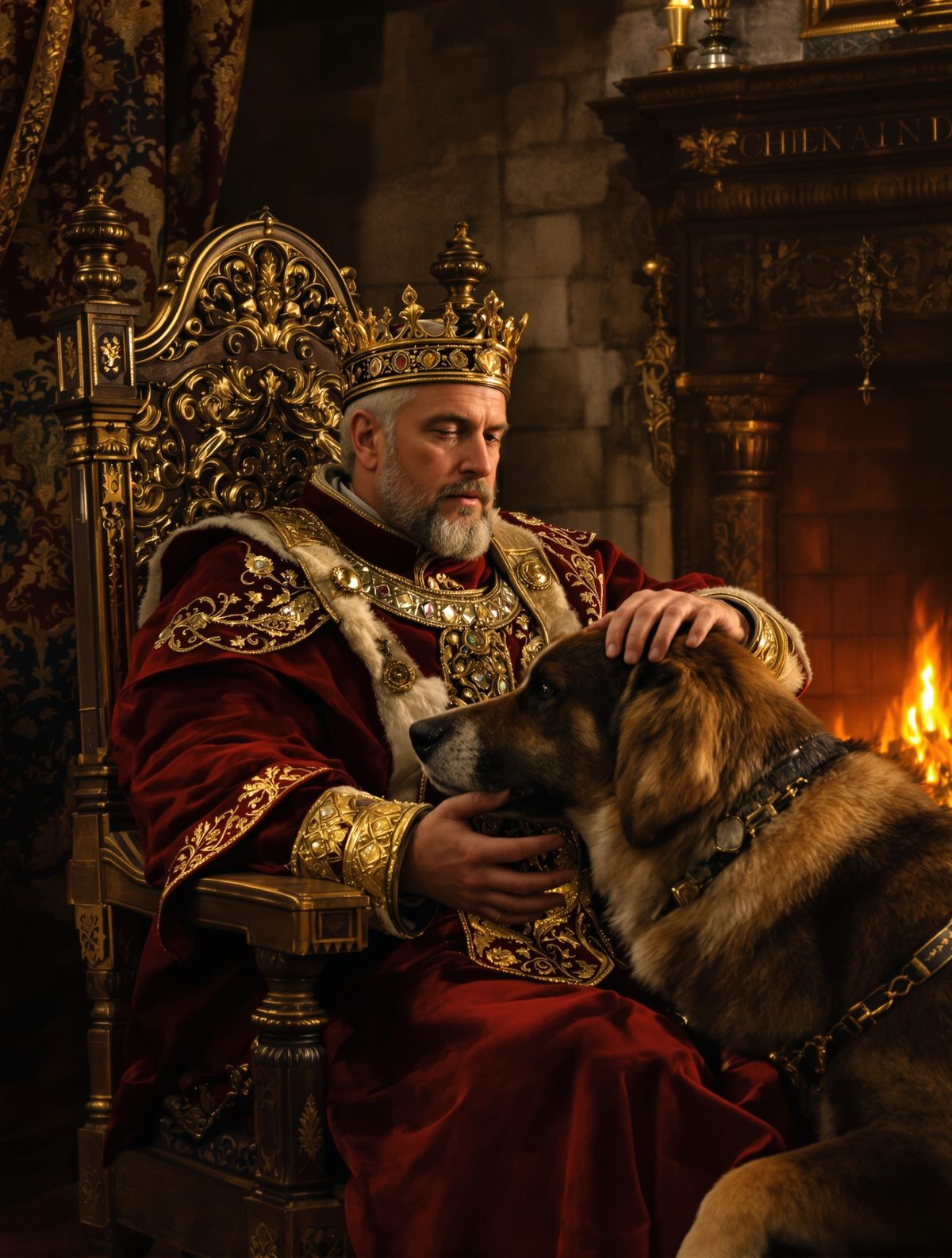 King John's secret Christmas Eve reconciliation with his favorite dog