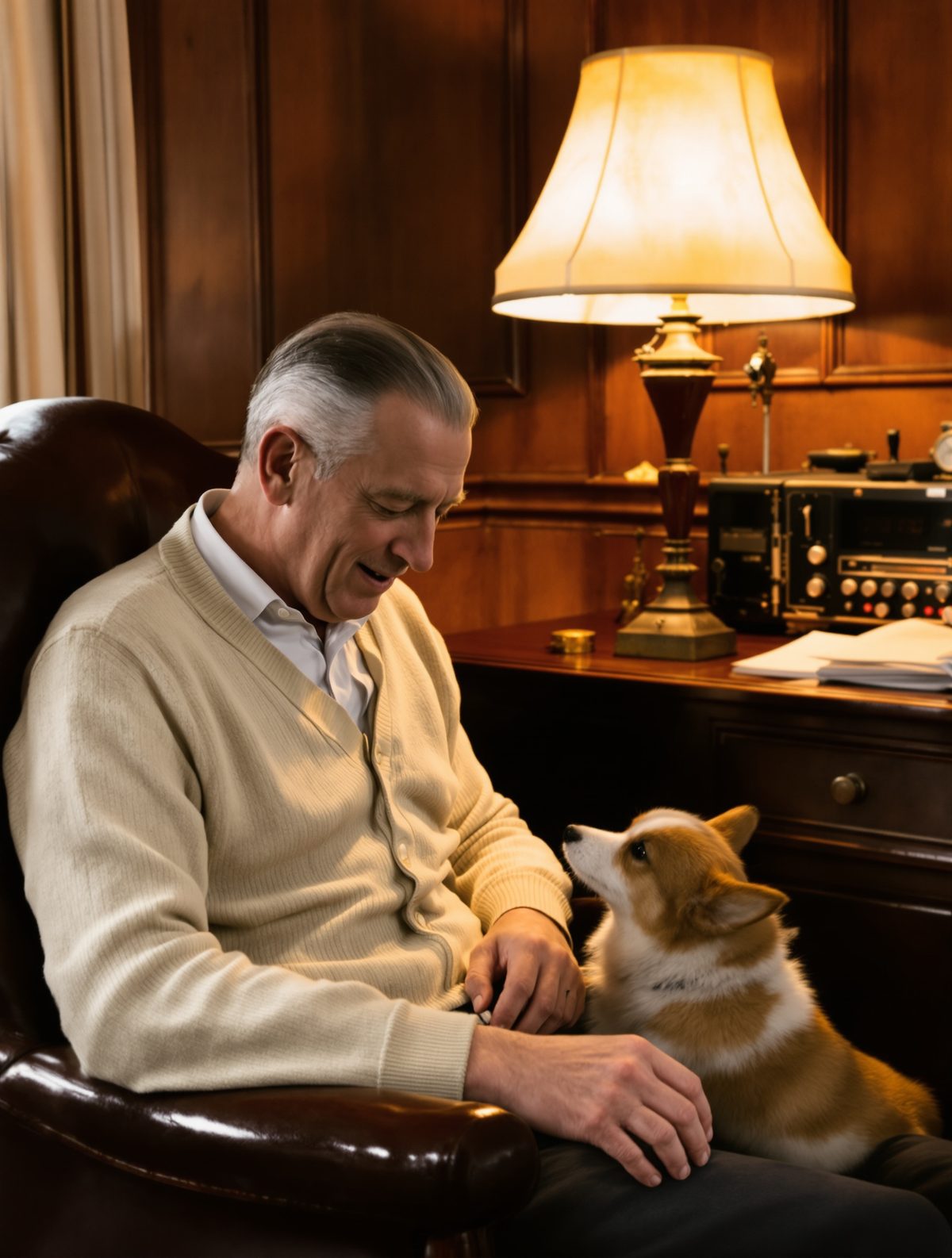 Prince George VI's secret wartime radio rehearsals with his dog