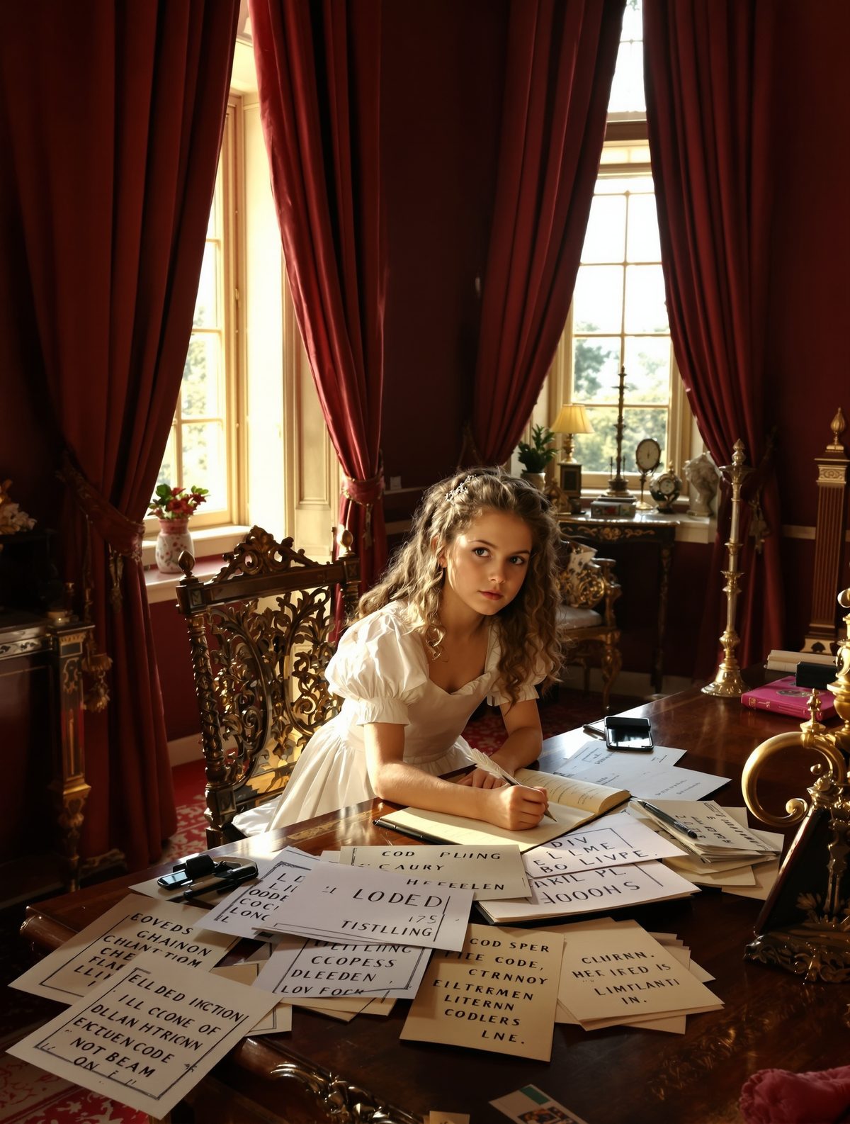 Princess Victoria's secret alphabet code that outsmarted her mother