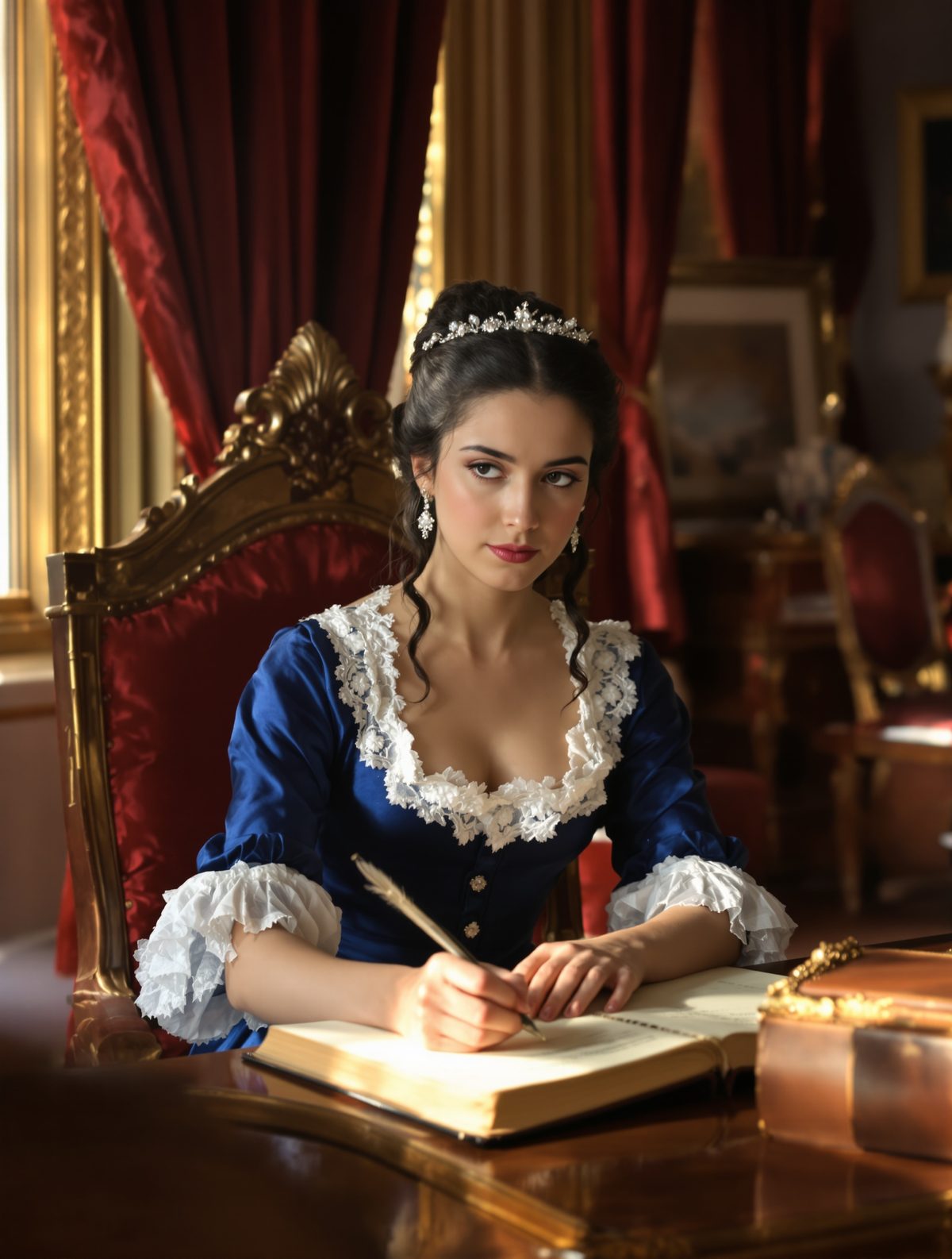 Princess Victoria wrote her diary in a secret cipher to escape her mother
