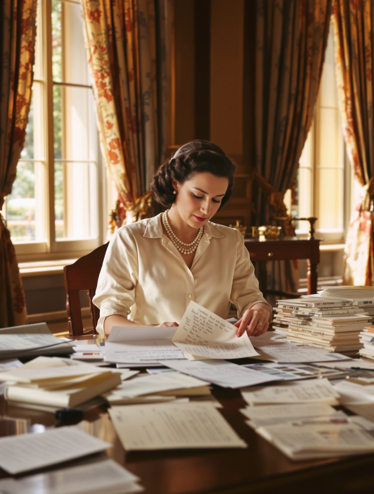 Queen Elizabeth II's wedding dress had a secret wartime rationing trick