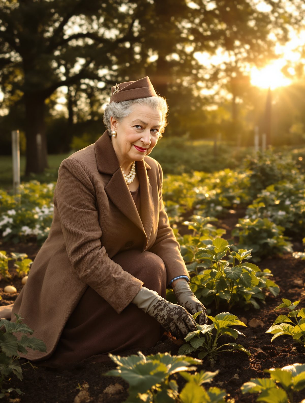Queen Mary's secret wartime vegetable garden shocked palace chefs