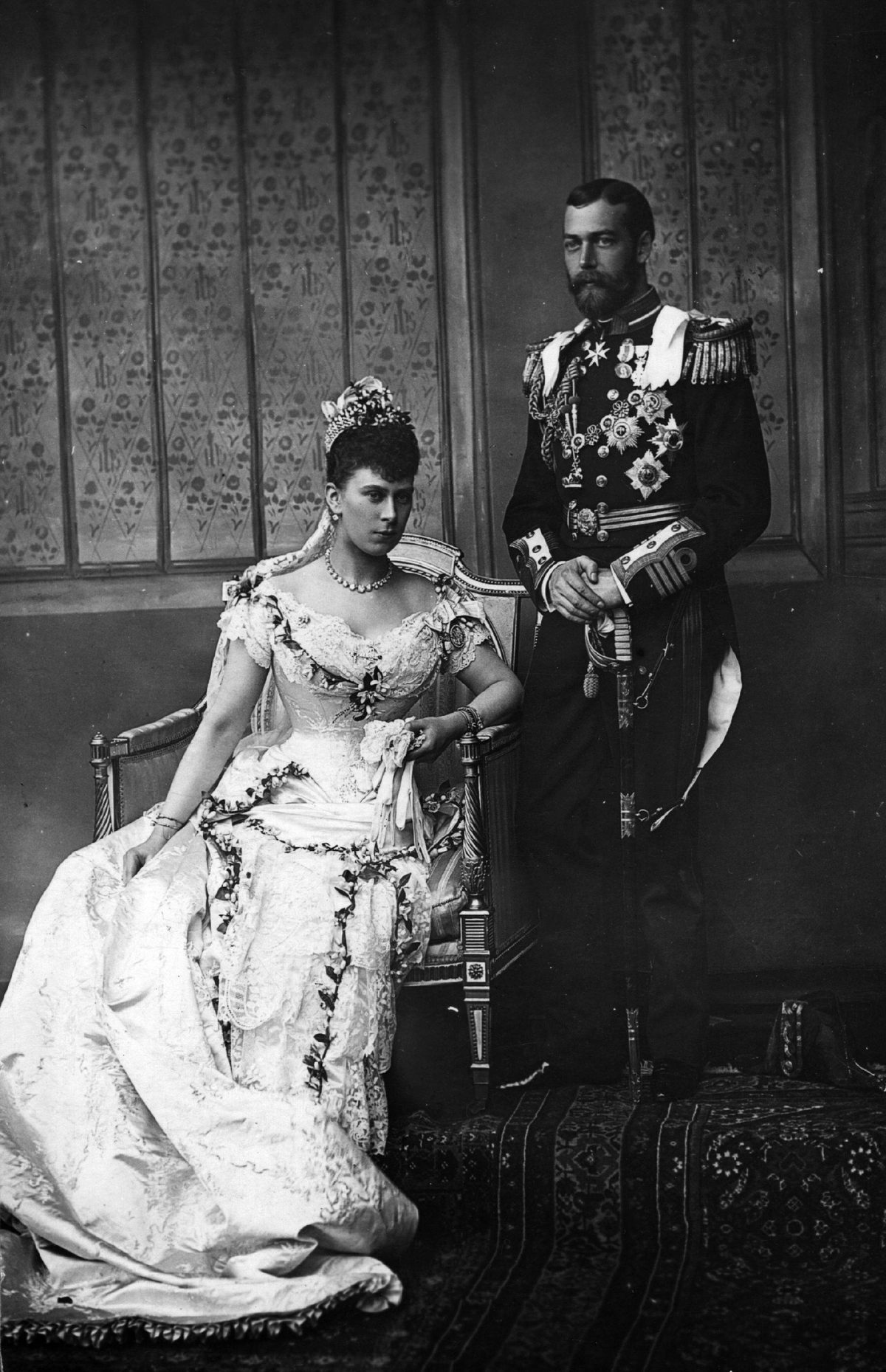 The Brooch Queen Mary Pinned on Catherine's Wedding Day