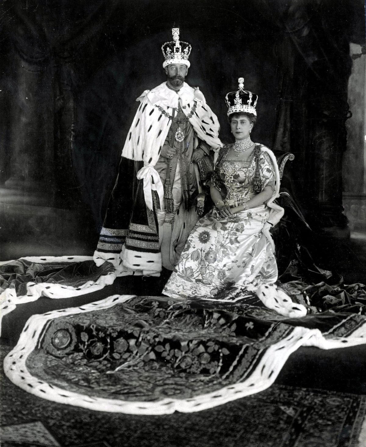 The Gown Queen Mary Wore to Outlast a Broken World