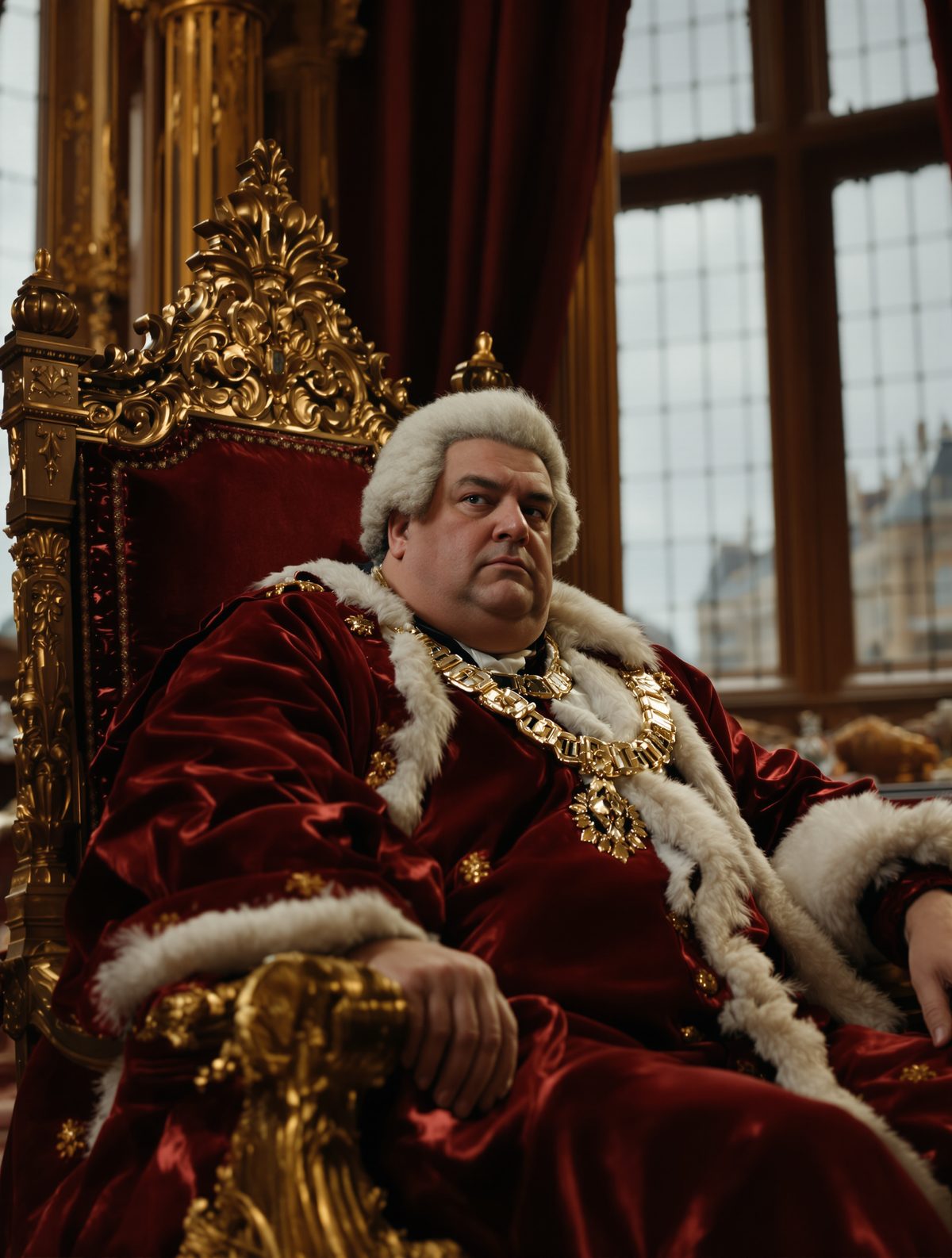 The Morning King George I Spoke to Parliament in Silence