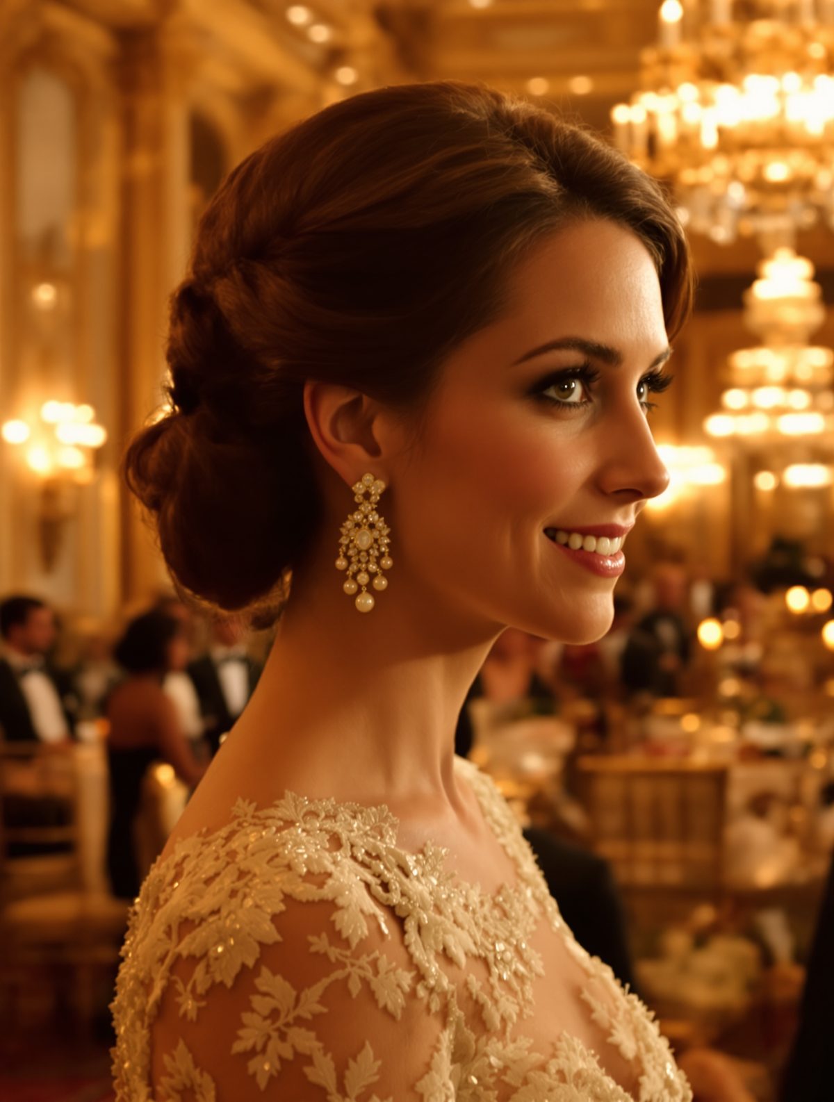 The Night Catherine Wore Diana's Earrings to the Palace
